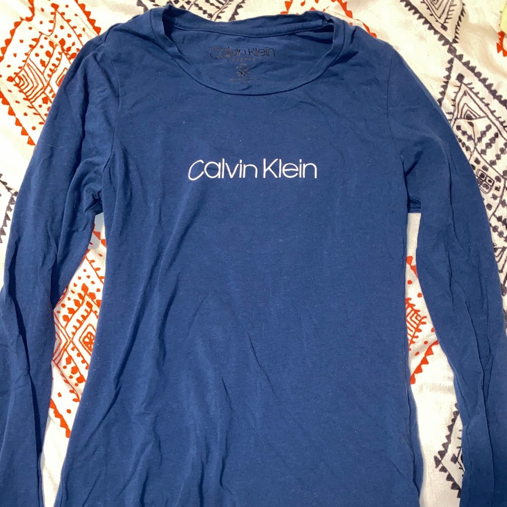 CALVIN KLEIN SLEEPWEAR LONG SLEEVE TOP